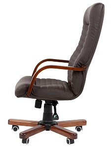 Офисное кресло CHAIRMAN 480WD, экокожа,  коричневый N